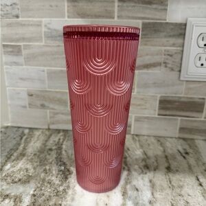 Starbucks Pink Textured Tumbler